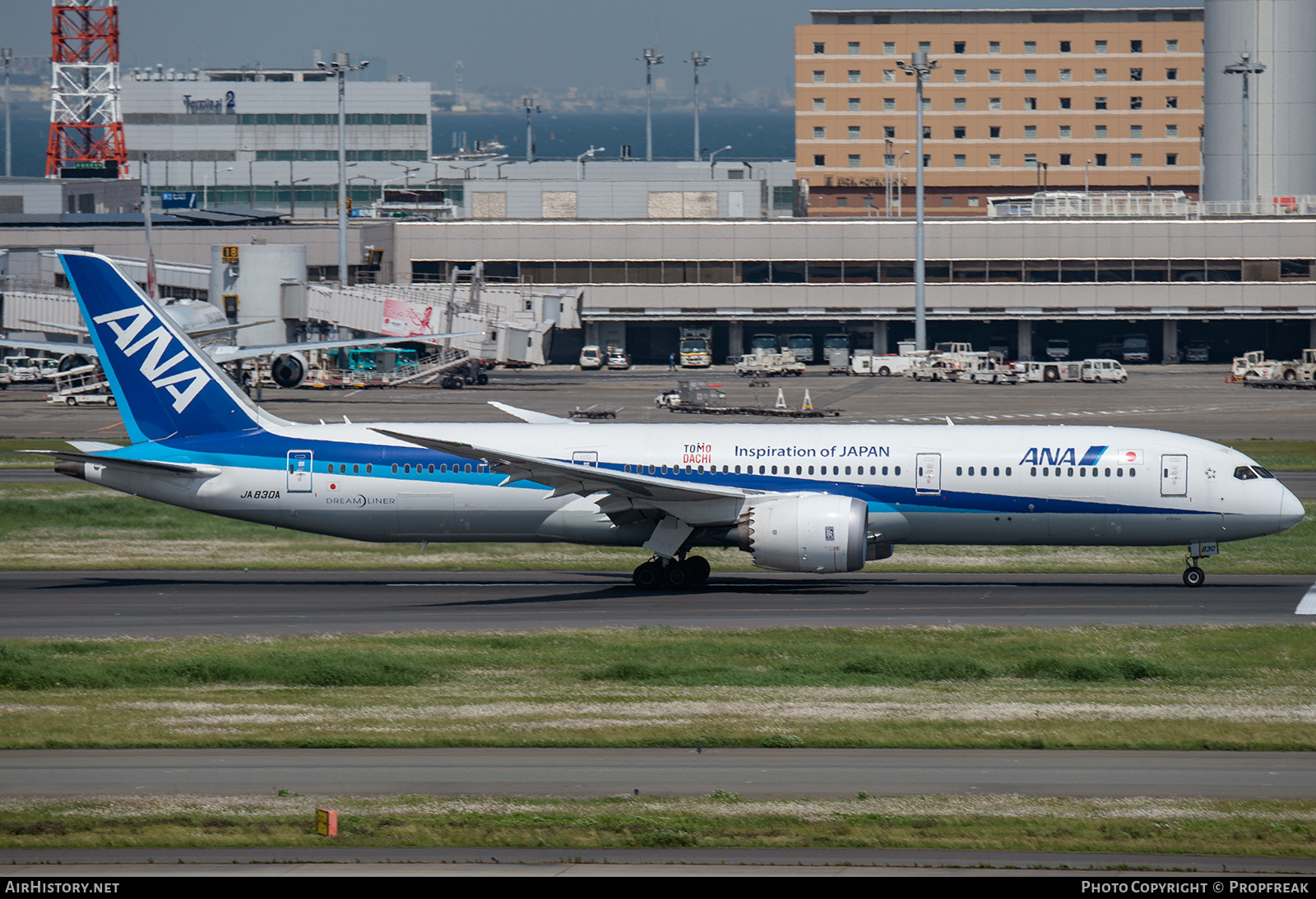 Aircraft Photo of JA830A | Boeing 787-9 Dreamliner | All Nippon Airways - ANA | AirHistory.net #596539