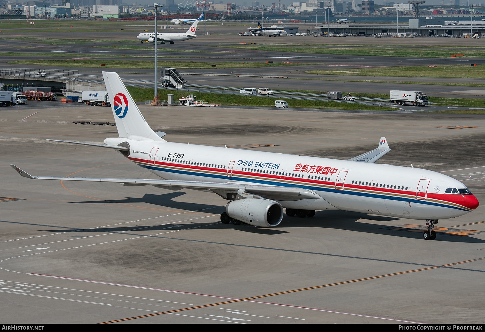 Aircraft Photo of B-5953 | Airbus A330-343E | China Eastern Airlines | AirHistory.net #596542
