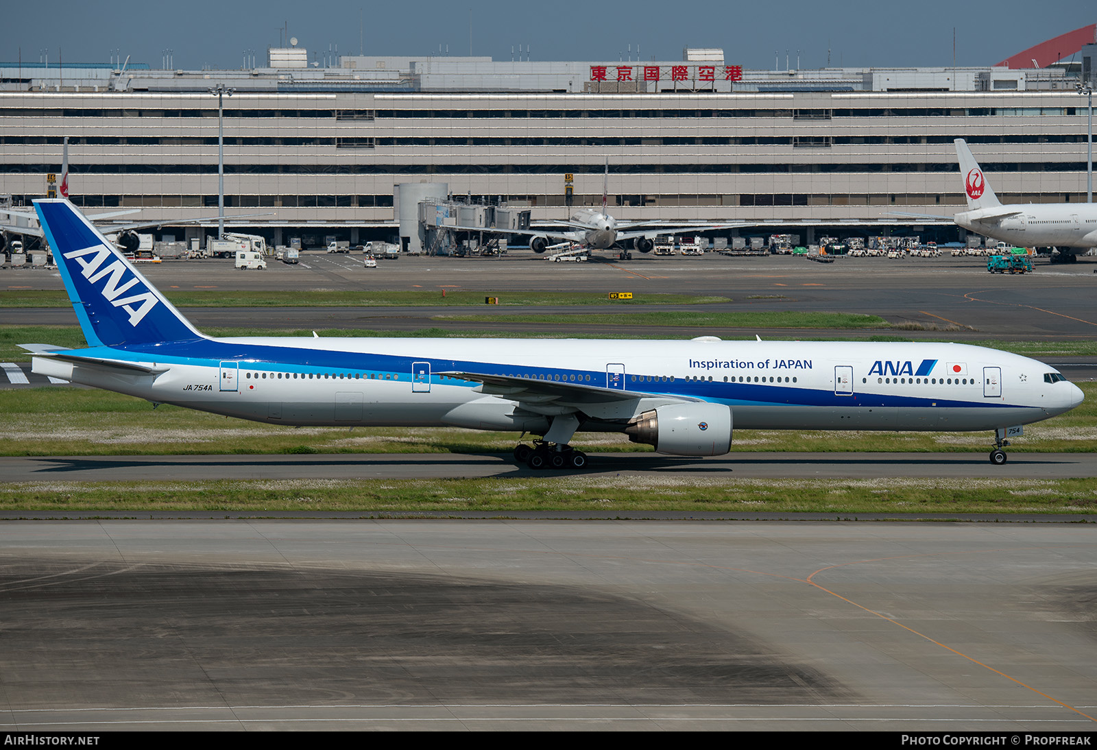 Aircraft Photo of JA754A | Boeing 777-381 | All Nippon Airways - ANA | AirHistory.net #596549