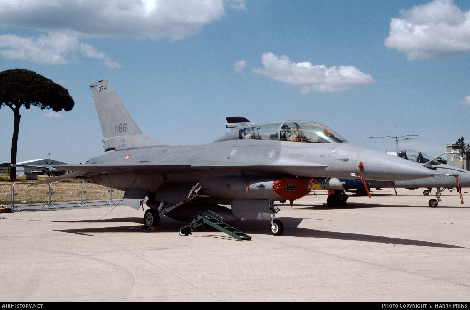 Aircraft Photo of MM7266 | General Dynamics F-16B-2 Fighting Falcon | Italy - Air Force | AirHistory.net #596556