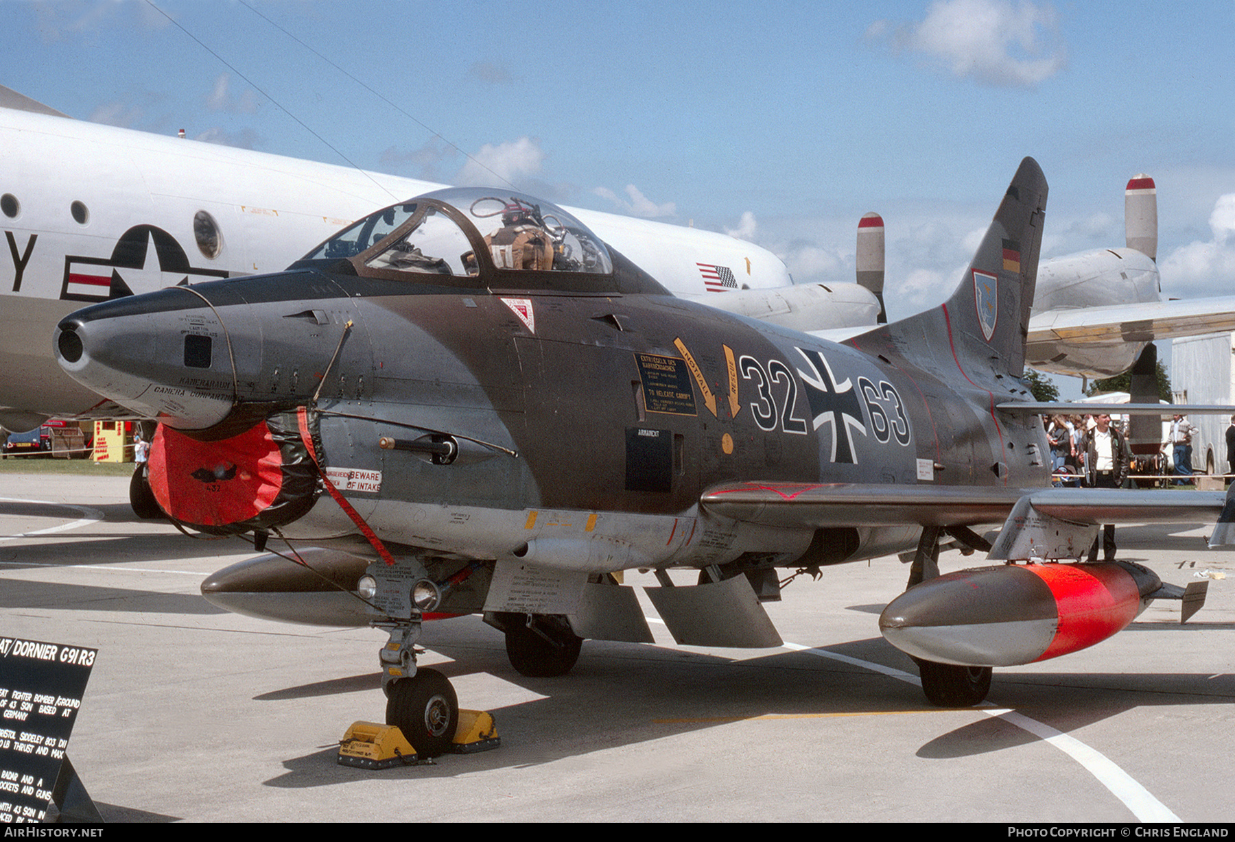 Aircraft Photo of 3263 | Fiat G-91R/3 | Germany - Air Force | AirHistory.net #596559