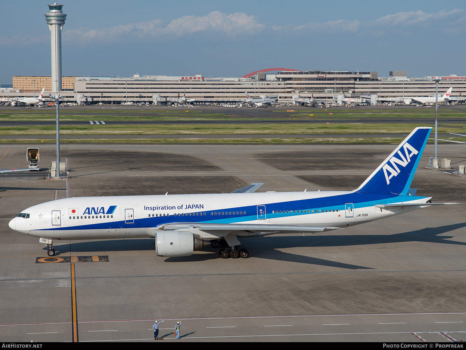 Aircraft Photo of JA715A | Boeing 777-281/ER | All Nippon Airways - ANA | AirHistory.net #596562