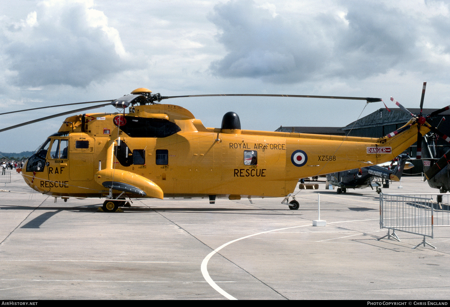 Aircraft Photo of XZ588 | Westland WS-61 Sea King HAR3 | UK - Air Force | AirHistory.net #596579