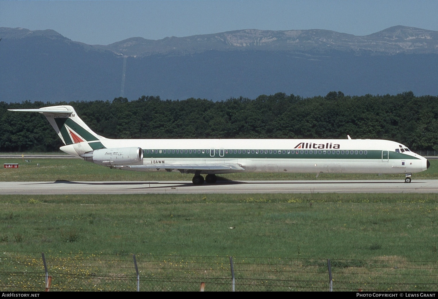 Aircraft Photo of I-DAWM | McDonnell Douglas MD-82 (DC-9-82) | Alitalia | AirHistory.net #596580