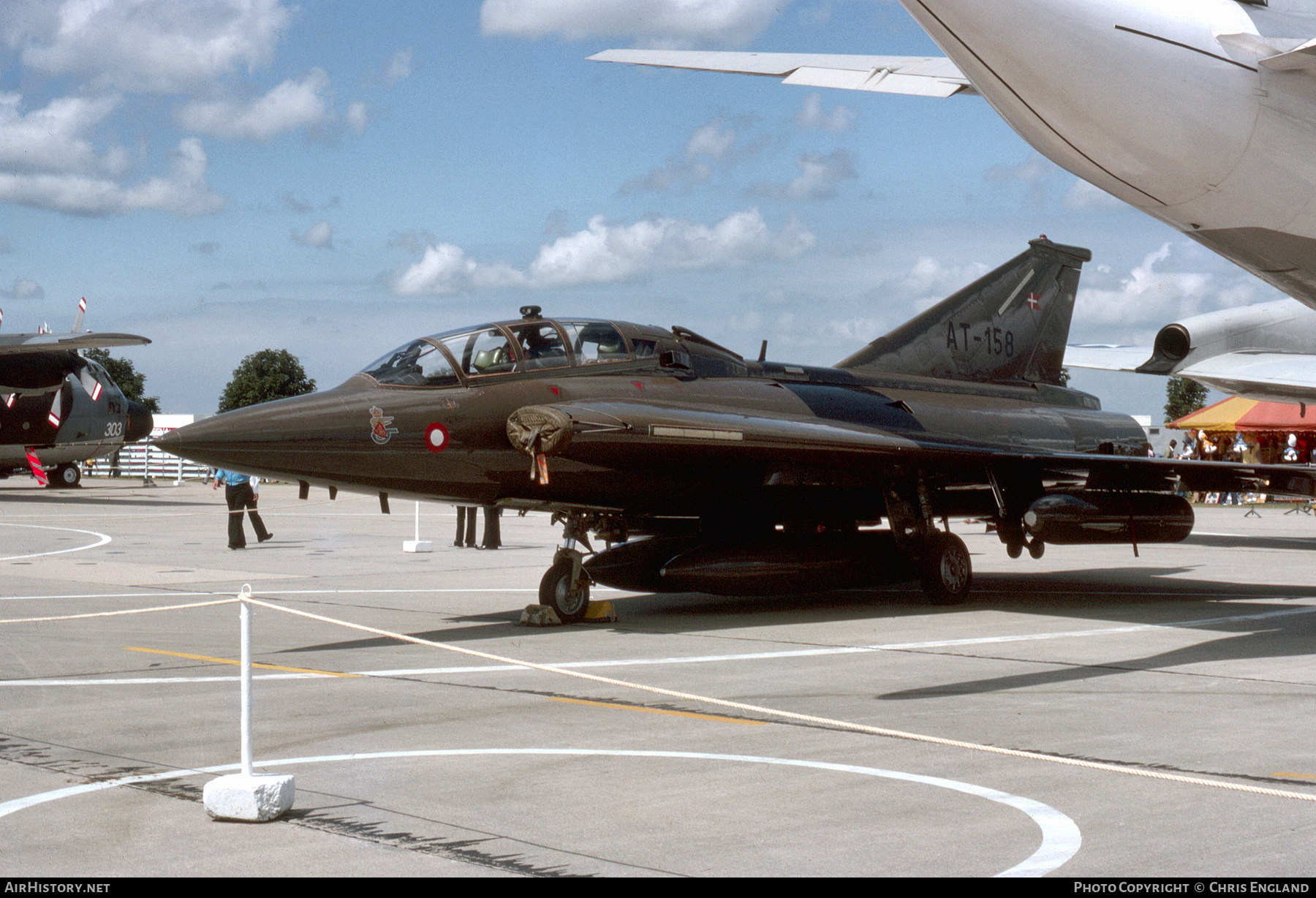 Aircraft Photo of AT-158 | Saab TF-35 Draken | Denmark - Air Force | AirHistory.net #596585