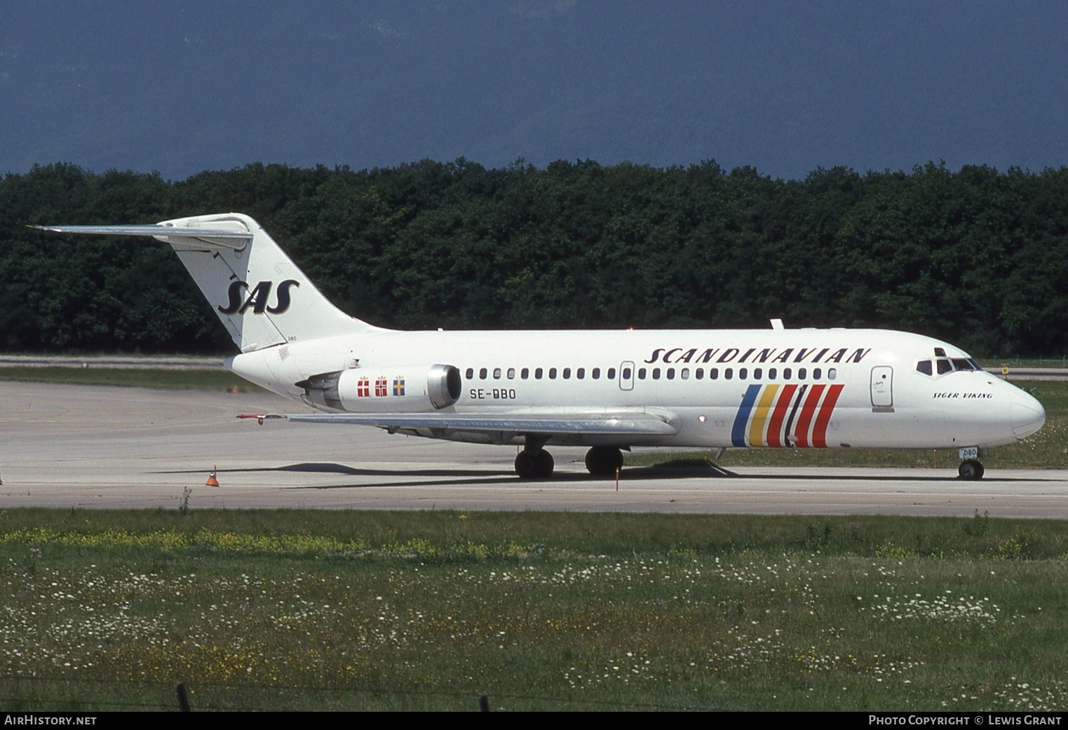 Aircraft Photo of SE-DBO | McDonnell Douglas DC-9-21 | Scandinavian Airlines - SAS | AirHistory.net #596586