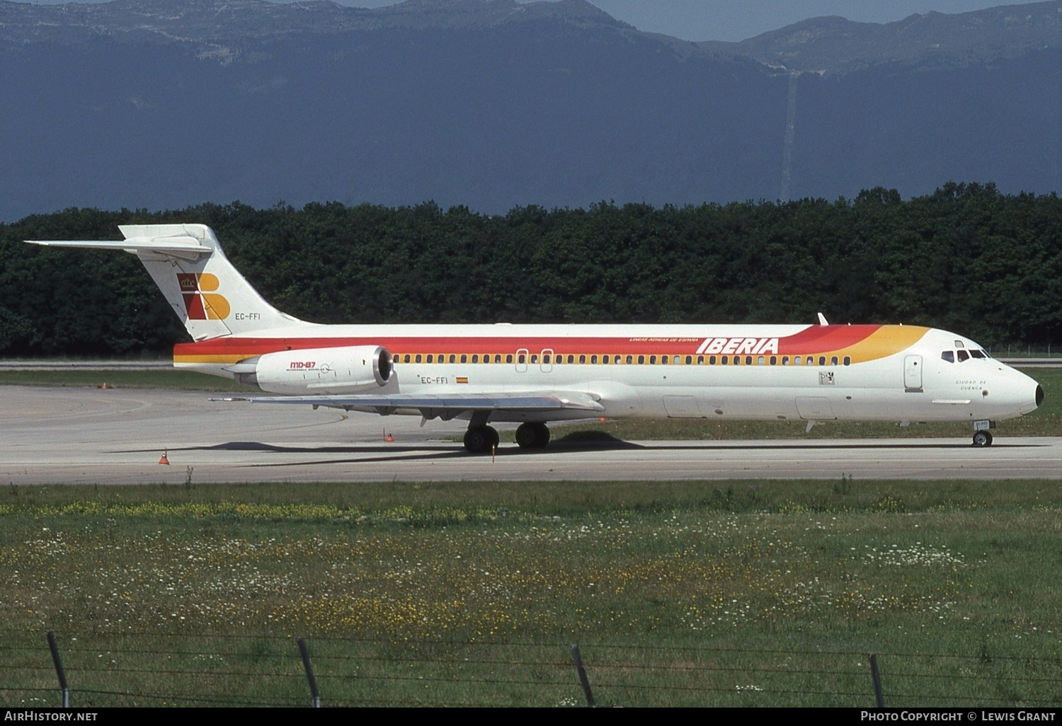 Aircraft Photo of EC-FFI | McDonnell Douglas MD-87 (DC-9-87) | Iberia | AirHistory.net #596600