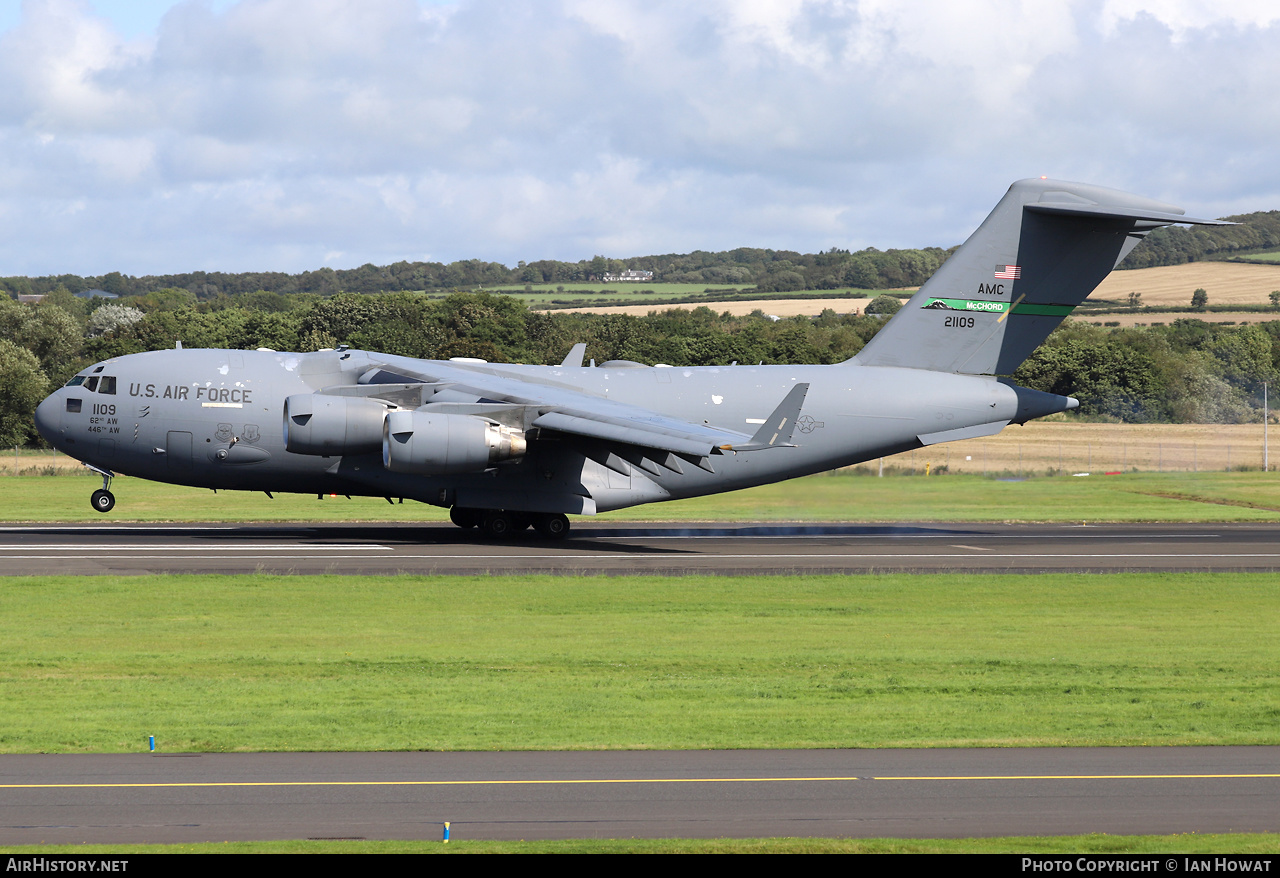 Aircraft Photo of 02-1109 / 21109 | Boeing C-17A Globemaster III | USA - Air Force | AirHistory.net #596603