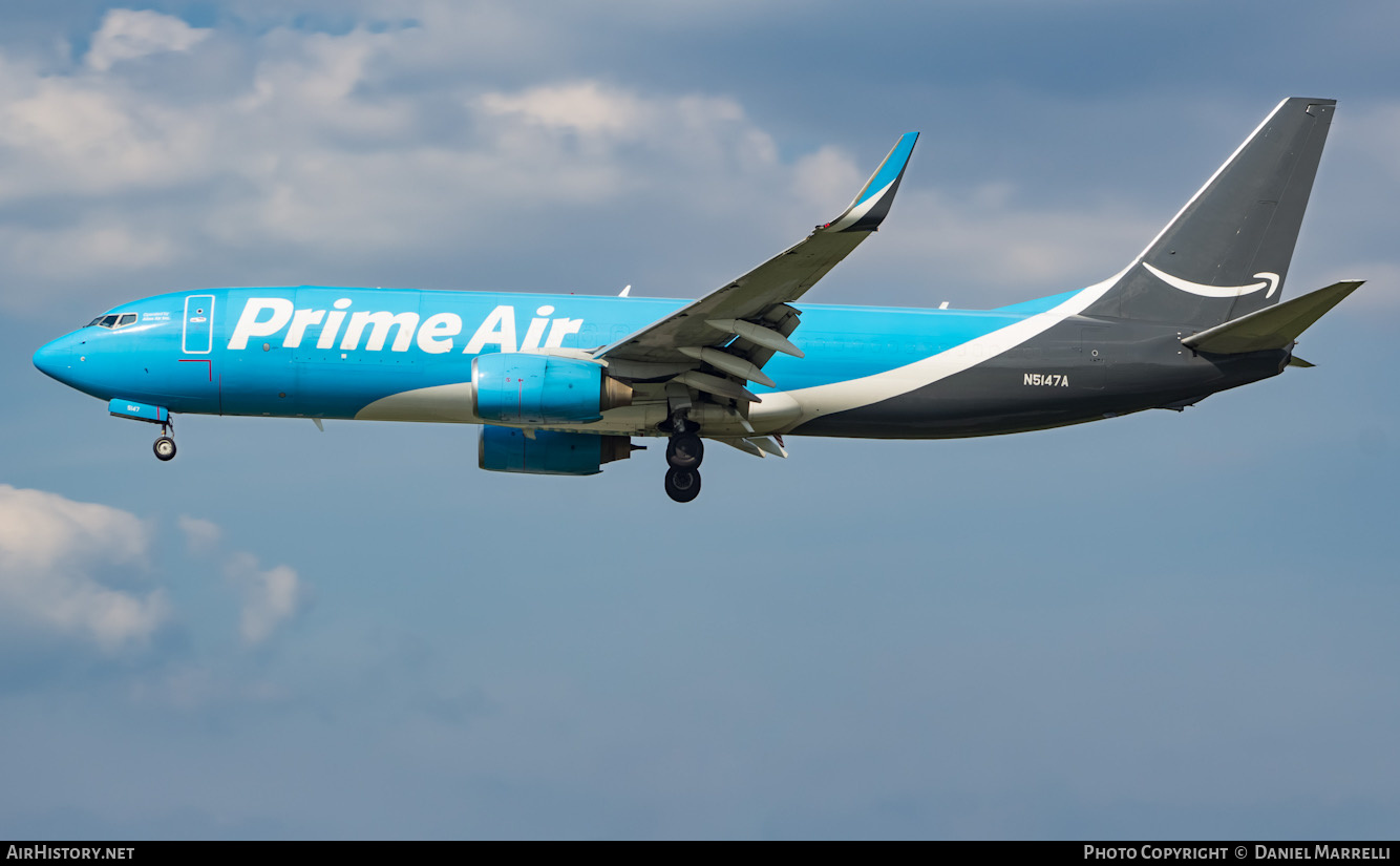 Aircraft Photo of N5147A | Boeing 737-83N | Prime Air | AirHistory.net #596612