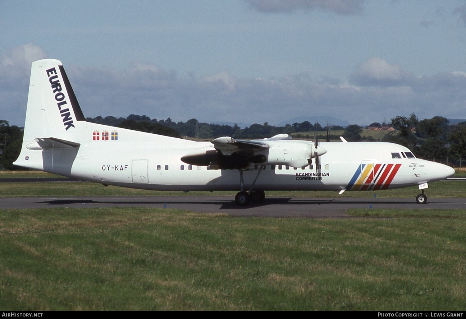 Aircraft Photo of OY-KAF | Fokker 50 | Scandinavian Commuter - Eurolink | AirHistory.net #596621