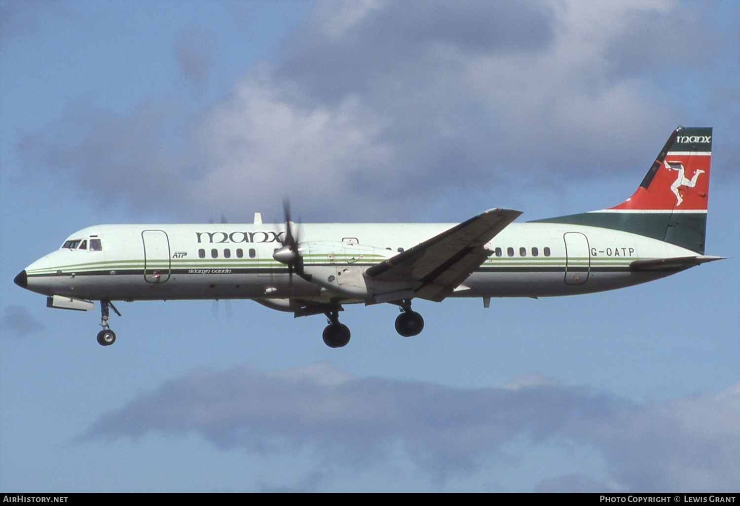 Aircraft Photo of G-OATP | British Aerospace ATP | Manx Airlines | AirHistory.net #596623