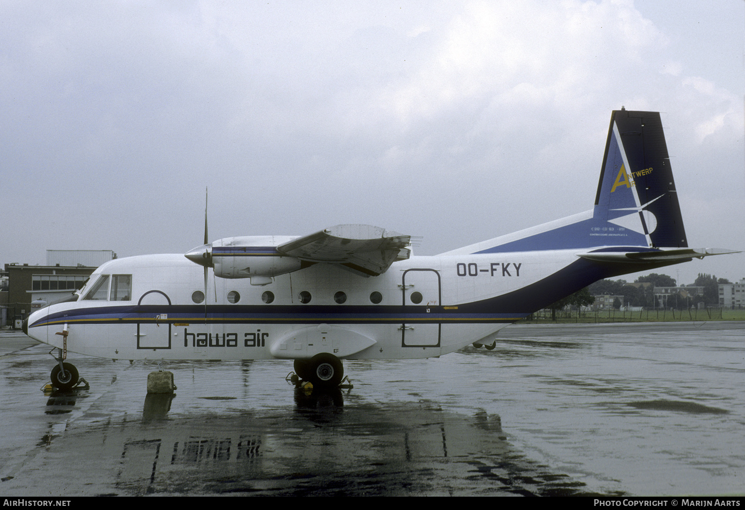 Aircraft Photo of OO-FKY | CASA C-212-200 Aviocar | Hawa Air | AirHistory.net #596624