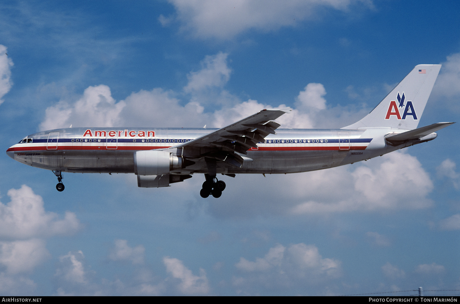 Aircraft Photo of N80084 | Airbus A300B4-605R | American Airlines | AirHistory.net #596633