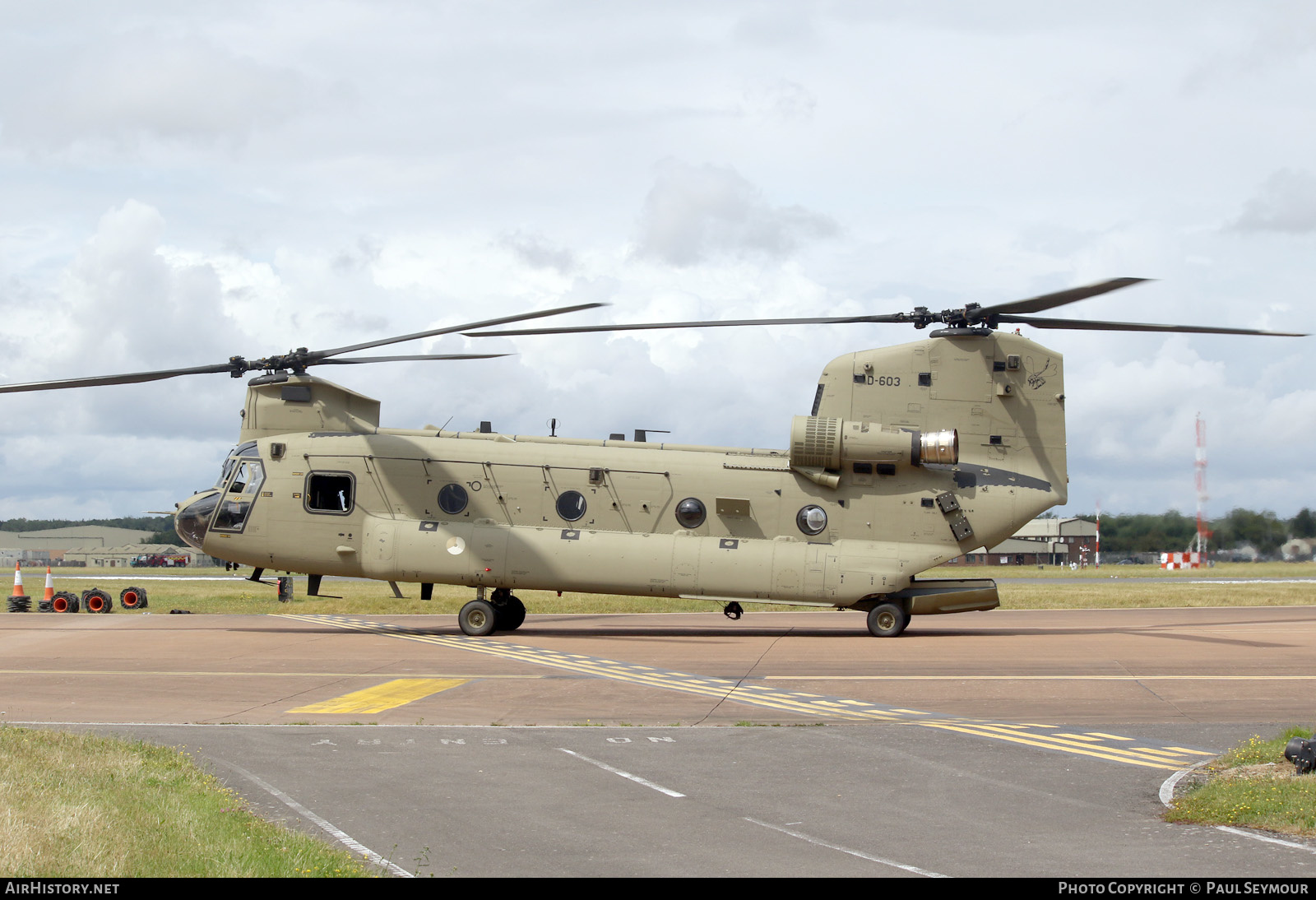 Aircraft Photo of D-603 | Boeing CH-47F Chinook (414) | Netherlands - Air Force | AirHistory.net #596641