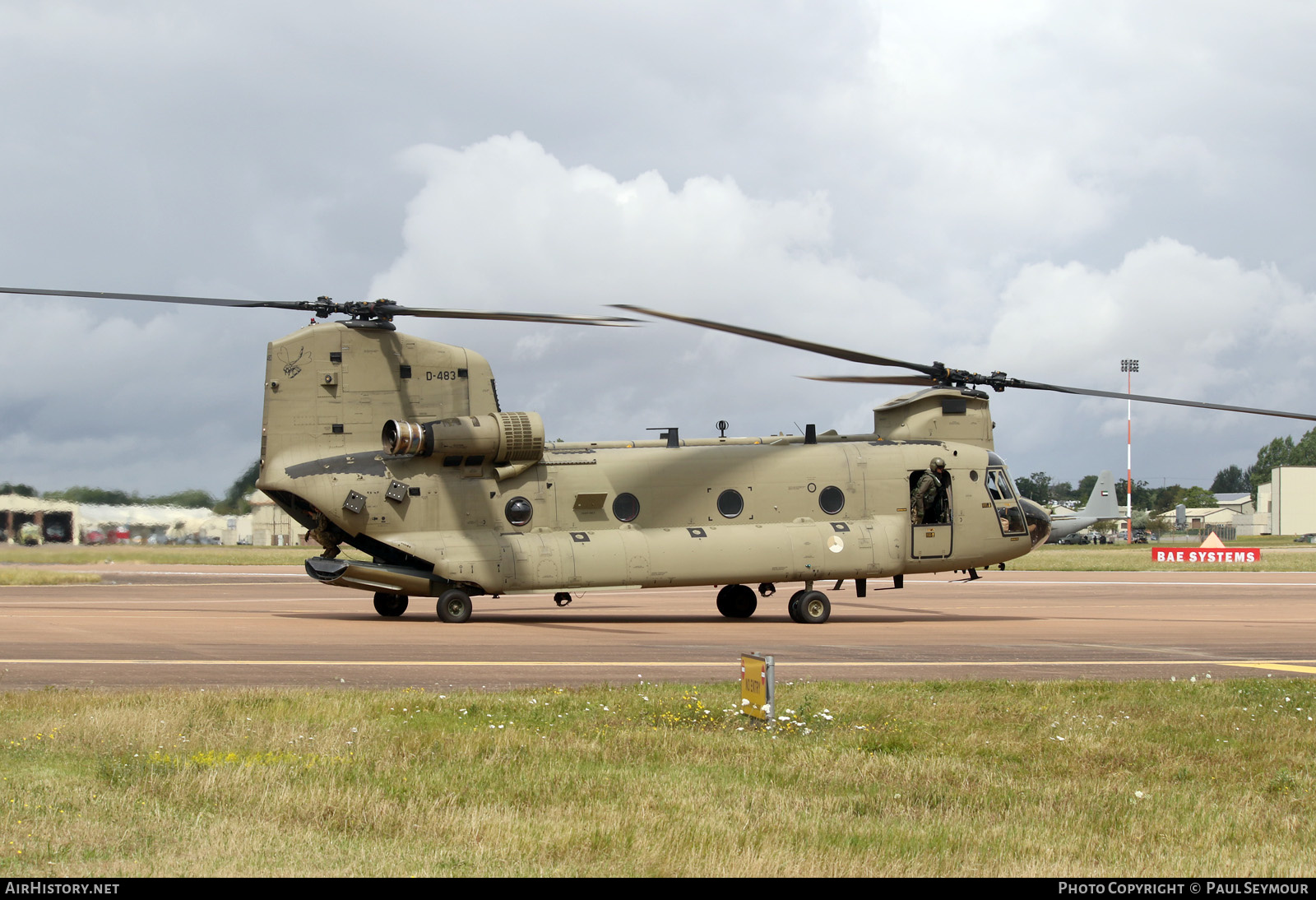 Aircraft Photo of D-483 | Boeing CH-47F Chinook (414) | Netherlands - Air Force | AirHistory.net #596644