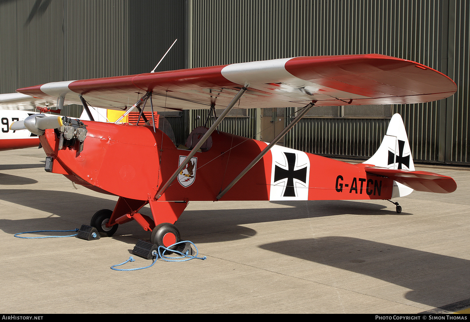 Aircraft Photo of G-ATCN | Luton LA-4A Minor | Germany - Air Force | AirHistory.net #596649