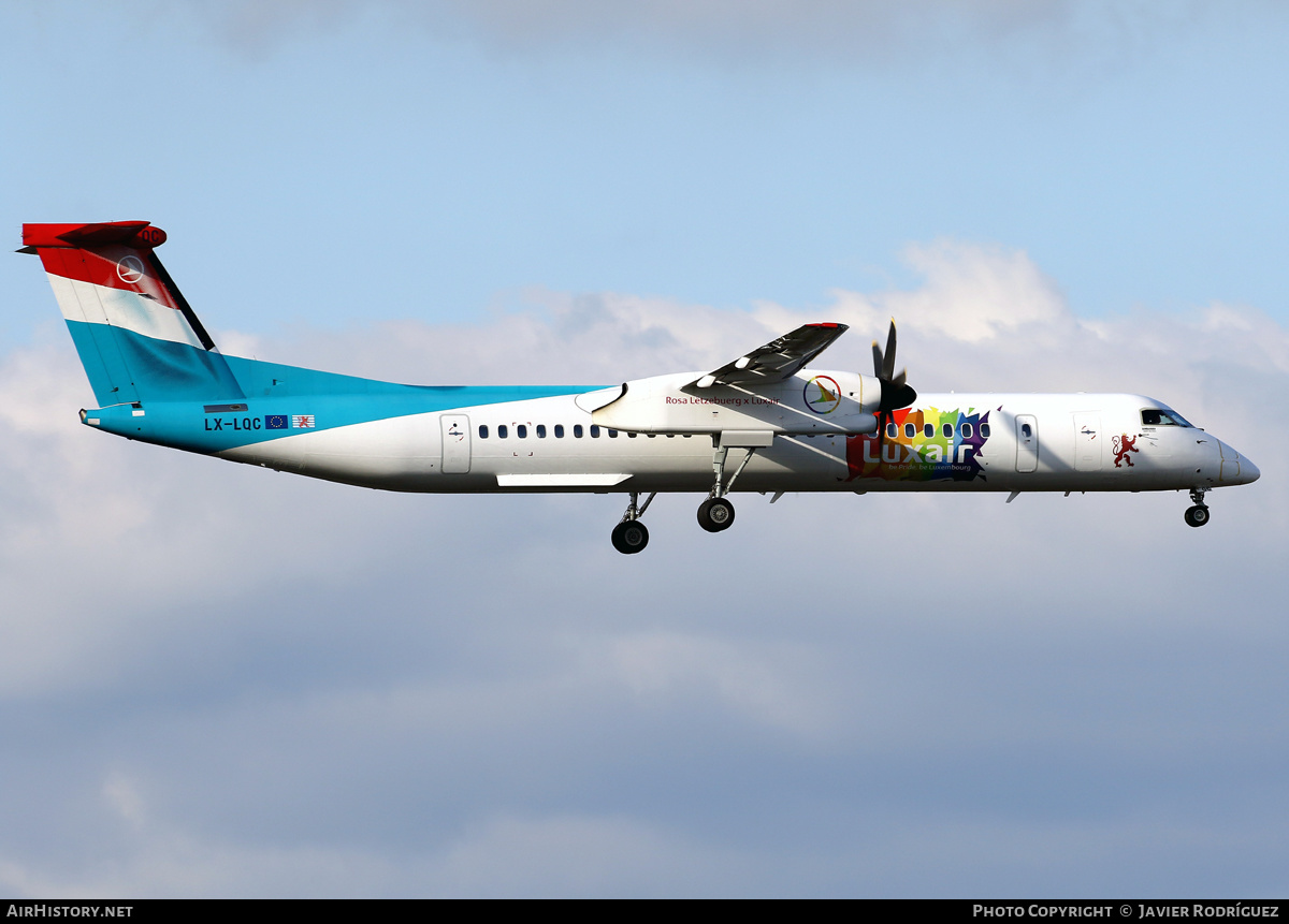 Aircraft Photo of LX-LQC | Bombardier DHC-8-402 Dash 8 | Luxair | AirHistory.net #596653