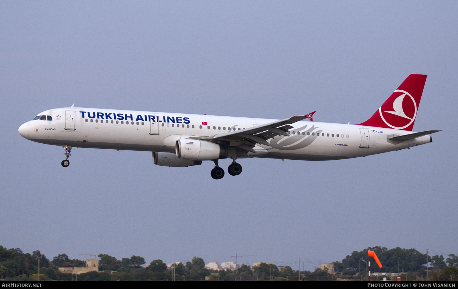 Aircraft Photo of TC-JML | Airbus A321-231 | Turkish Airlines | AirHistory.net #596679