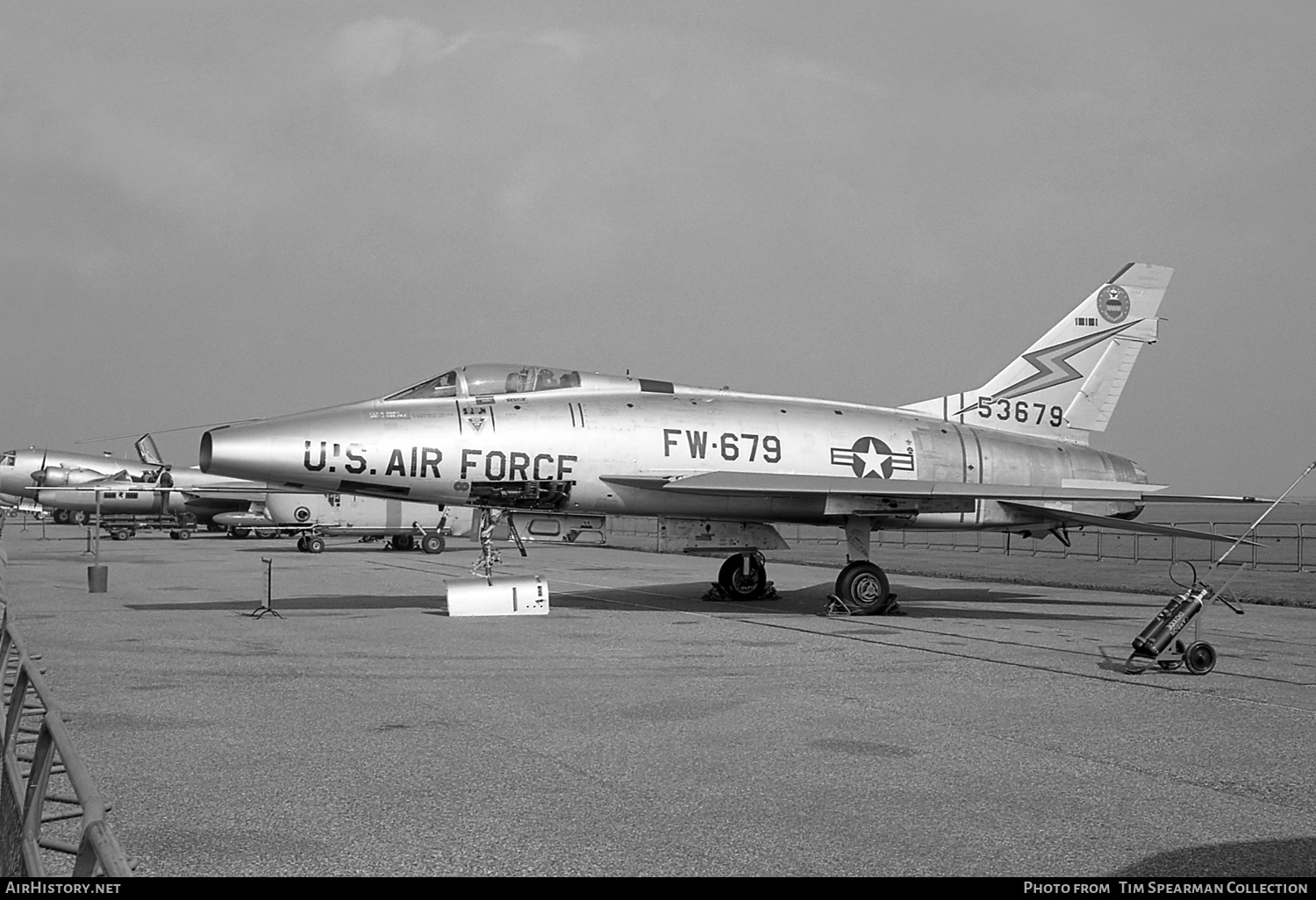 Aircraft Photo of 55-3679 / 53679 | North American F-100D Super Sabre | USA - Air Force | AirHistory.net #596681