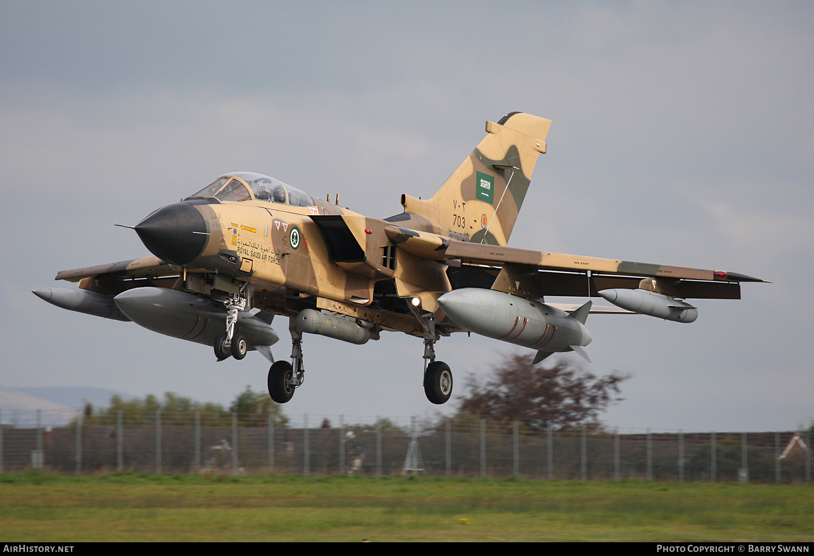 Aircraft Photo of 703 | Panavia Tornado IDS | Saudi Arabia - Air Force | AirHistory.net #596683