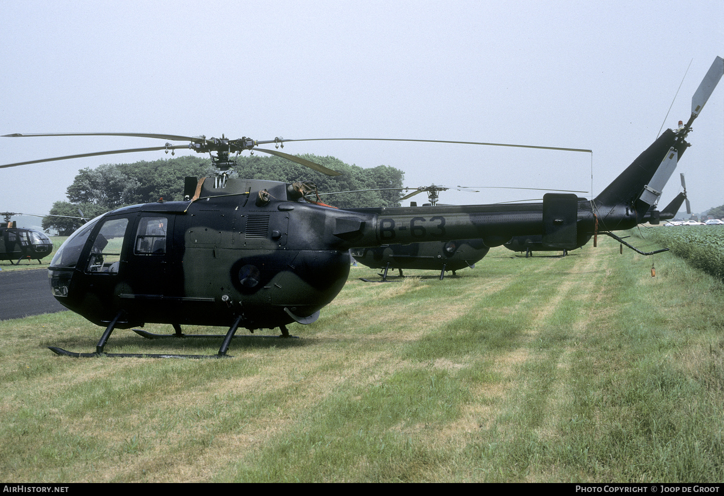 Aircraft Photo of B-63 | MBB BO-105CB | Netherlands - Air Force | AirHistory.net #596684