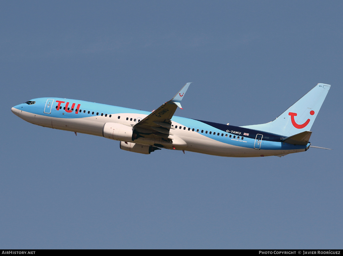 Aircraft Photo of G-TAWU | Boeing 737-8K5 | TUI | AirHistory.net #596686