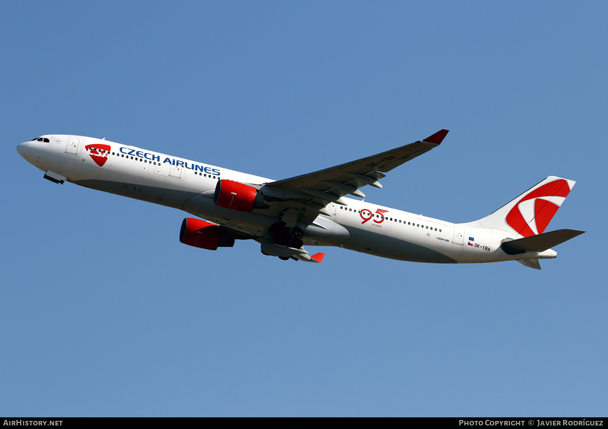 Aircraft Photo of OK-YBA | Airbus A330-323E | ČSA - Czech Airlines | AirHistory.net #596687