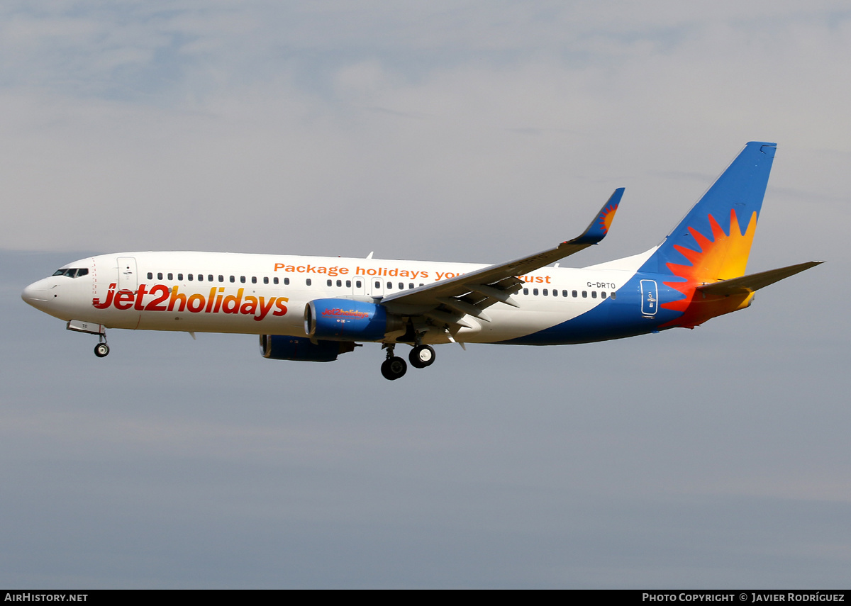 Aircraft Photo of G-DRTO | Boeing 737-8JP | Jet2 Holidays | AirHistory.net #596712