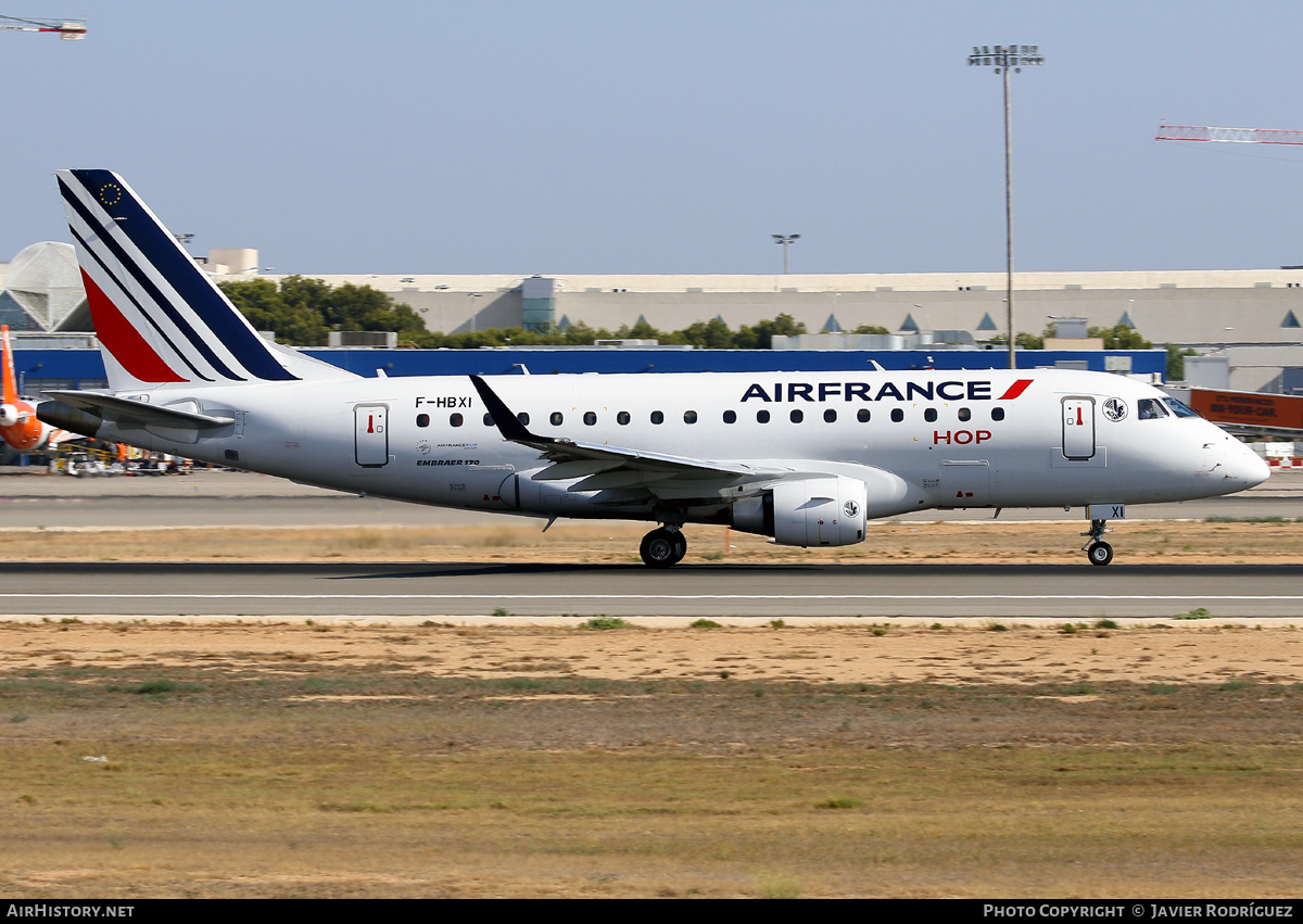 Aircraft Photo of F-HBXI | Embraer 170STD (ERJ-170-100STD) | Air France | AirHistory.net #596718