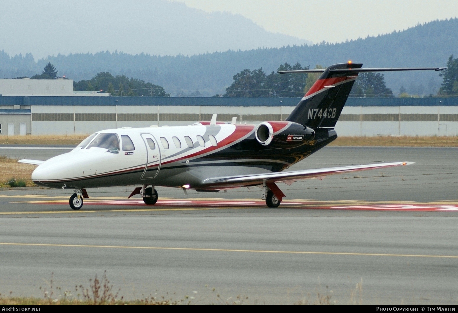 Aircraft Photo of N744CB | Cessna 525A CitationJet CJ2 | AirHistory.net #596727