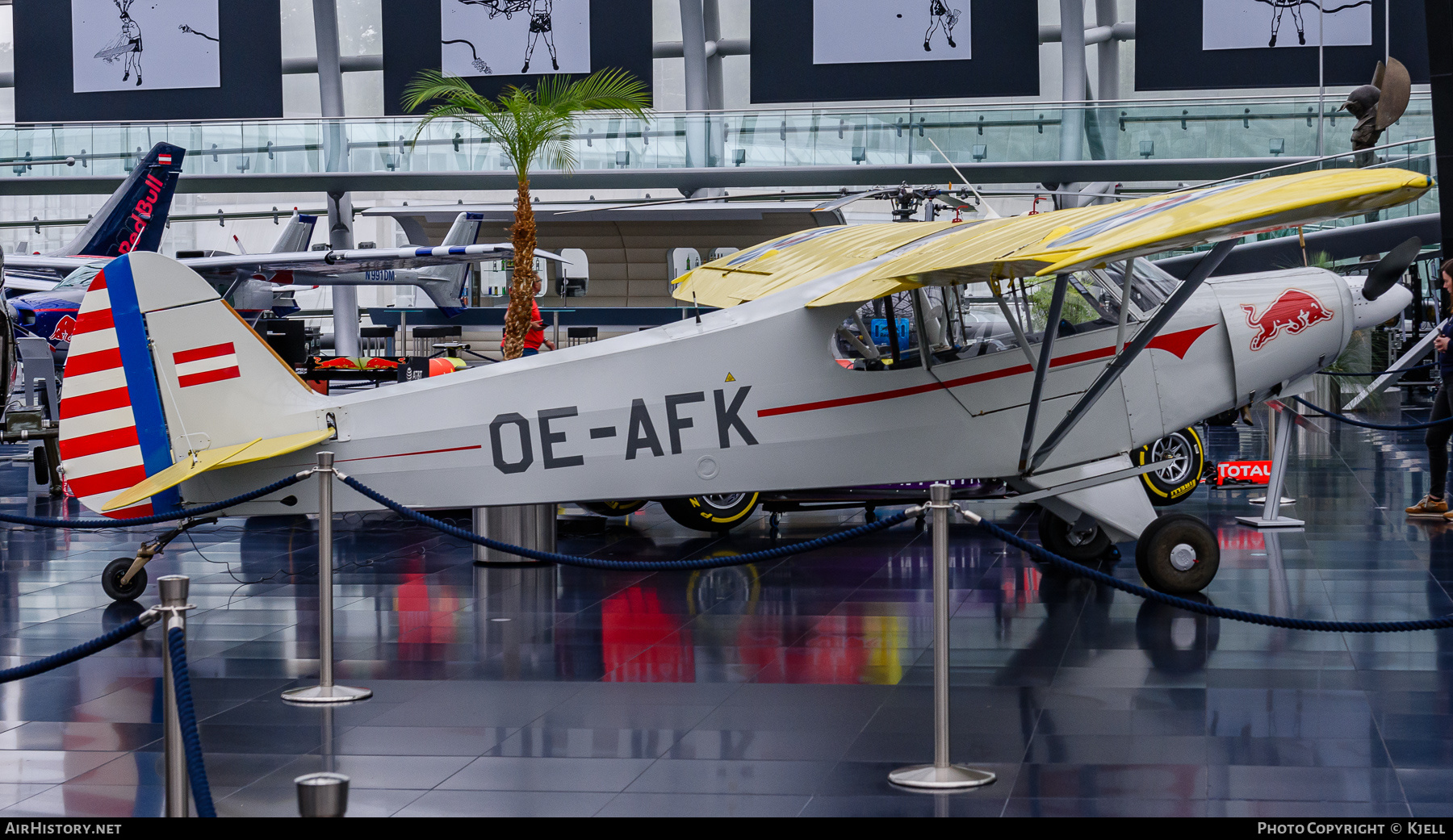 Aircraft Photo of OE-AFK | Piper PA-18-105 Super Cub | Red Bull | AirHistory.net #596735