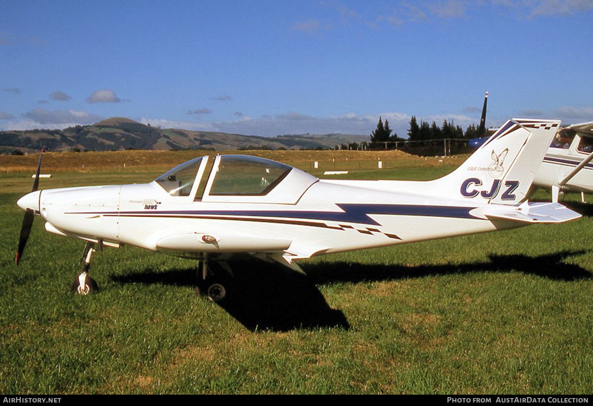 Aircraft Photo of ZK-CJZ / CJZ | Alpi Pioneer 300 Hawk | AirHistory.net #596747