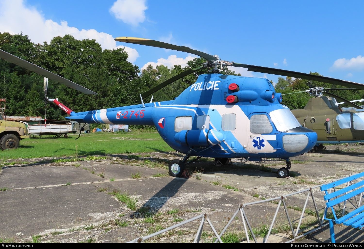 Aircraft Photo of B-2745 | Mil Mi-2 | Czechoslovakia - Police | AirHistory.net #596749