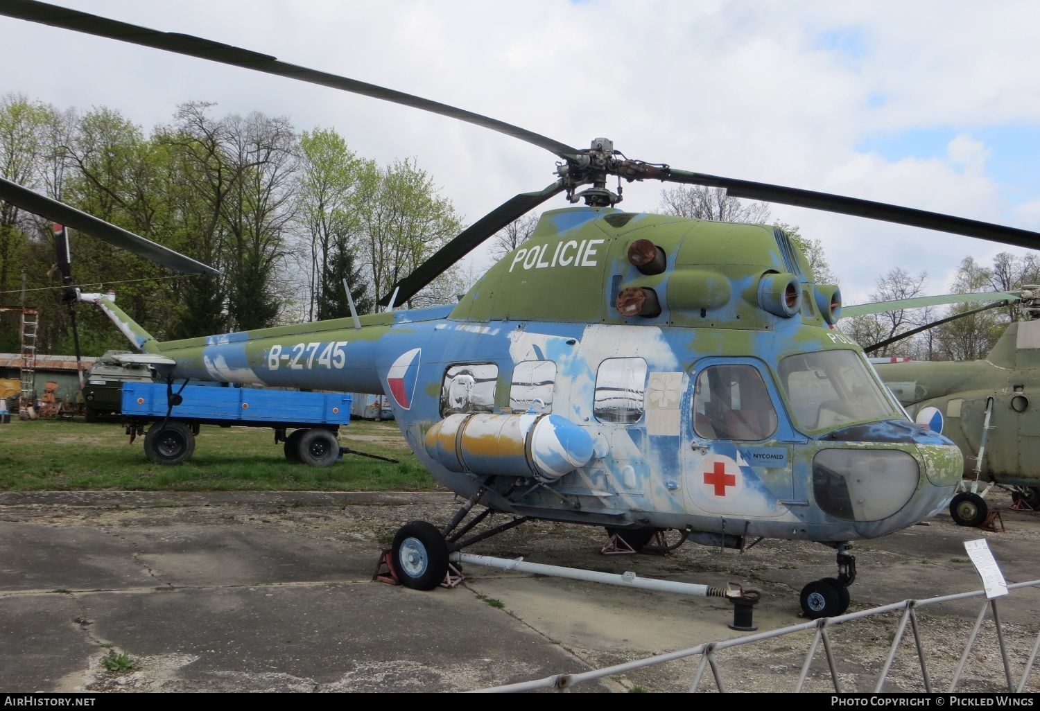 Aircraft Photo of B-2745 | Mil Mi-2 | Czechoslovakia - Police | AirHistory.net #596755
