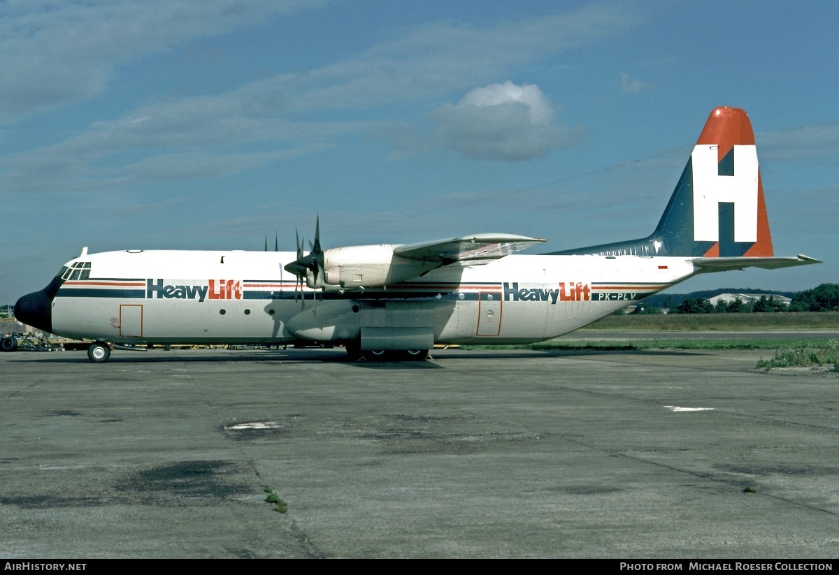 Aircraft Photo of PK-PLV | Lockheed L-100-30 Hercules (382G) | HeavyLift Cargo Airlines | AirHistory.net #596758