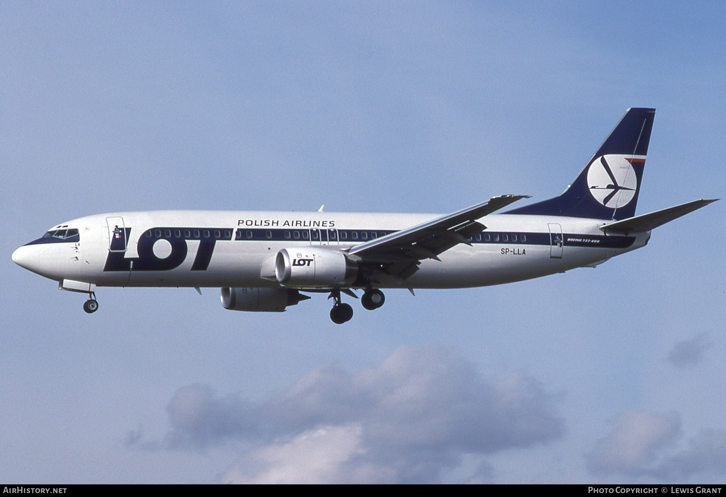 Aircraft Photo of SP-LLA | Boeing 737-45D | LOT Polish Airlines - Polskie Linie Lotnicze | AirHistory.net #596782