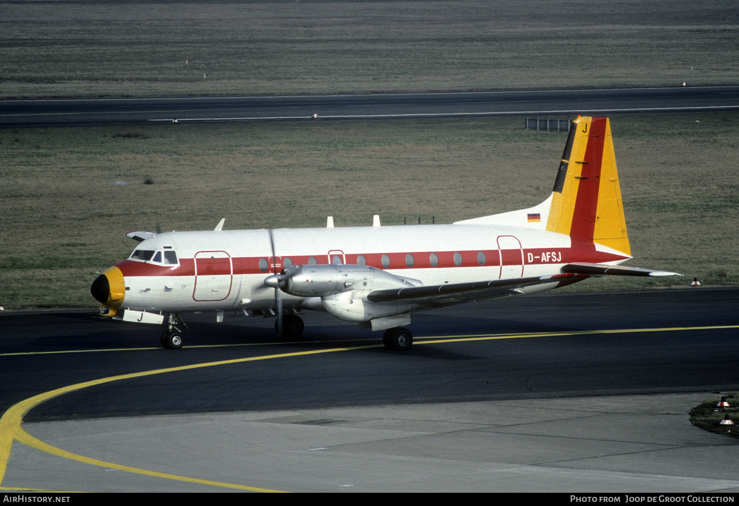 Aircraft Photo of D-AFSJ | Hawker Siddeley HS-748 Srs2/244 | DFS - Deutsche Flugsicherung | AirHistory.net #596783