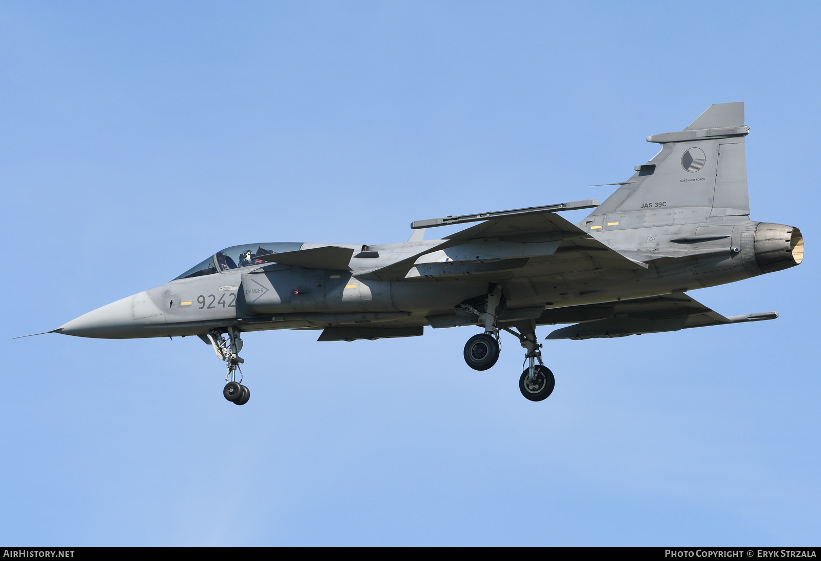 Aircraft Photo of 9242 | Saab JAS 39C Gripen | Czechia - Air Force | AirHistory.net #596800