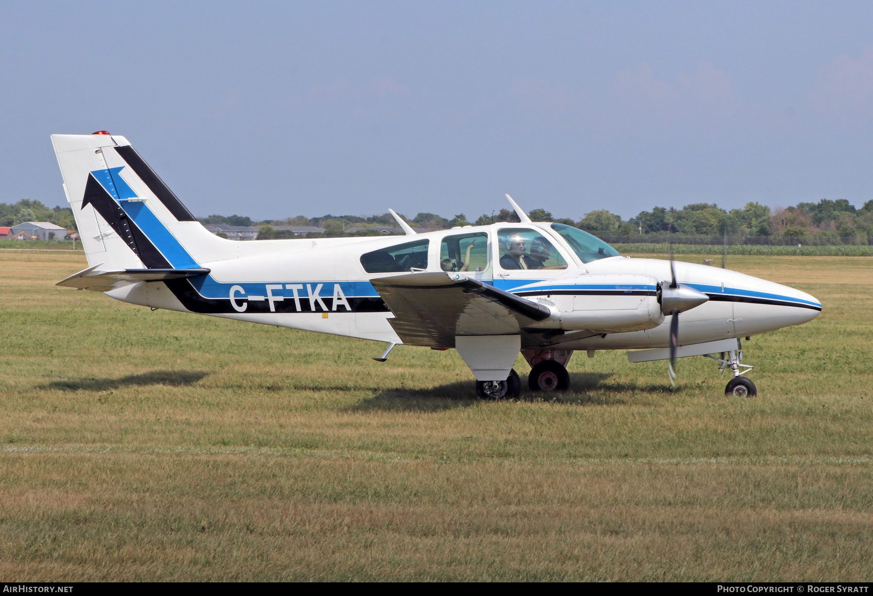 Aircraft Photo of C-FTKA | Beech E55 Baron | AirHistory.net #596822