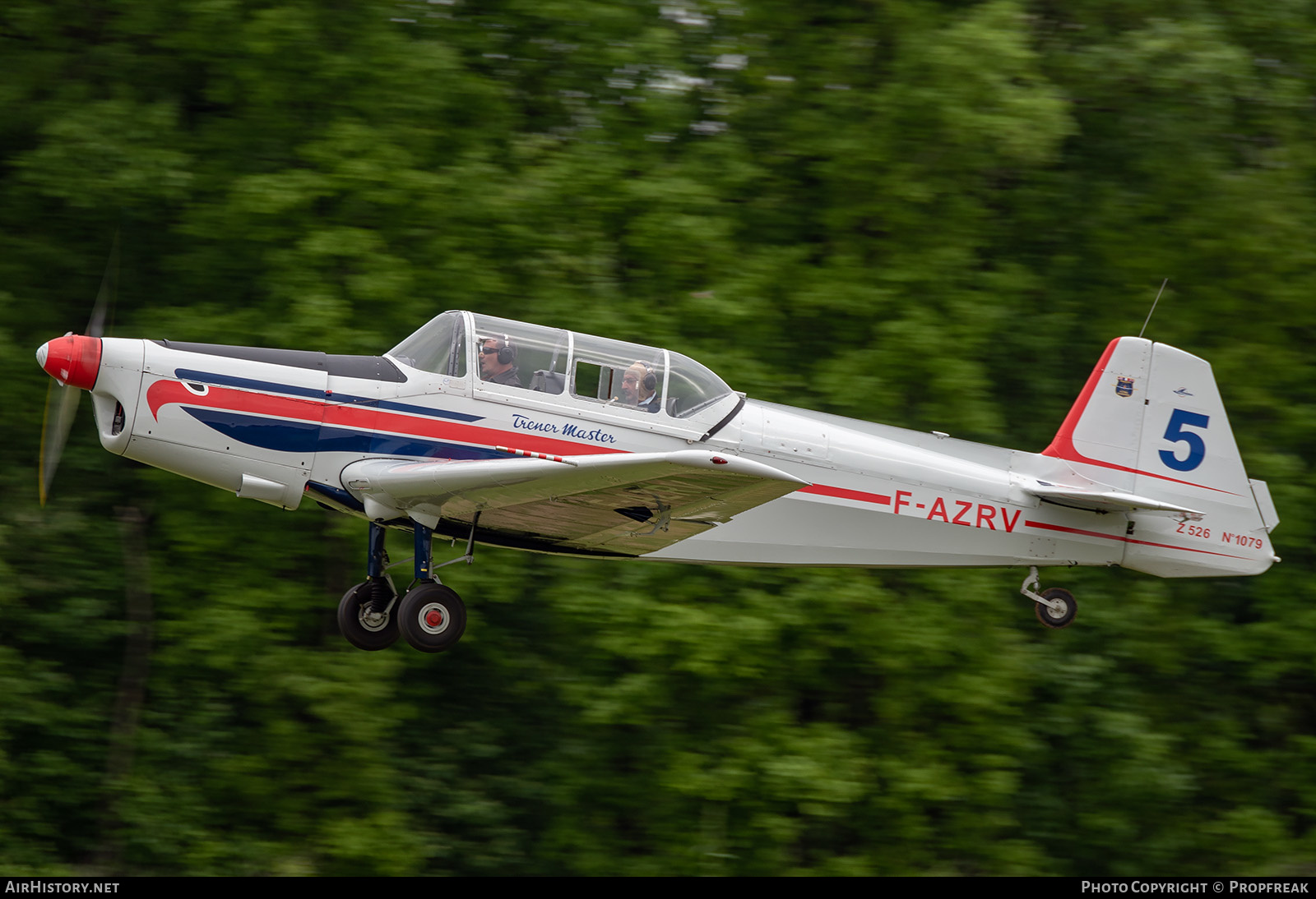 Aircraft Photo of F-AZRV | Zlin Z-526 Trener Master | AirHistory.net #596826