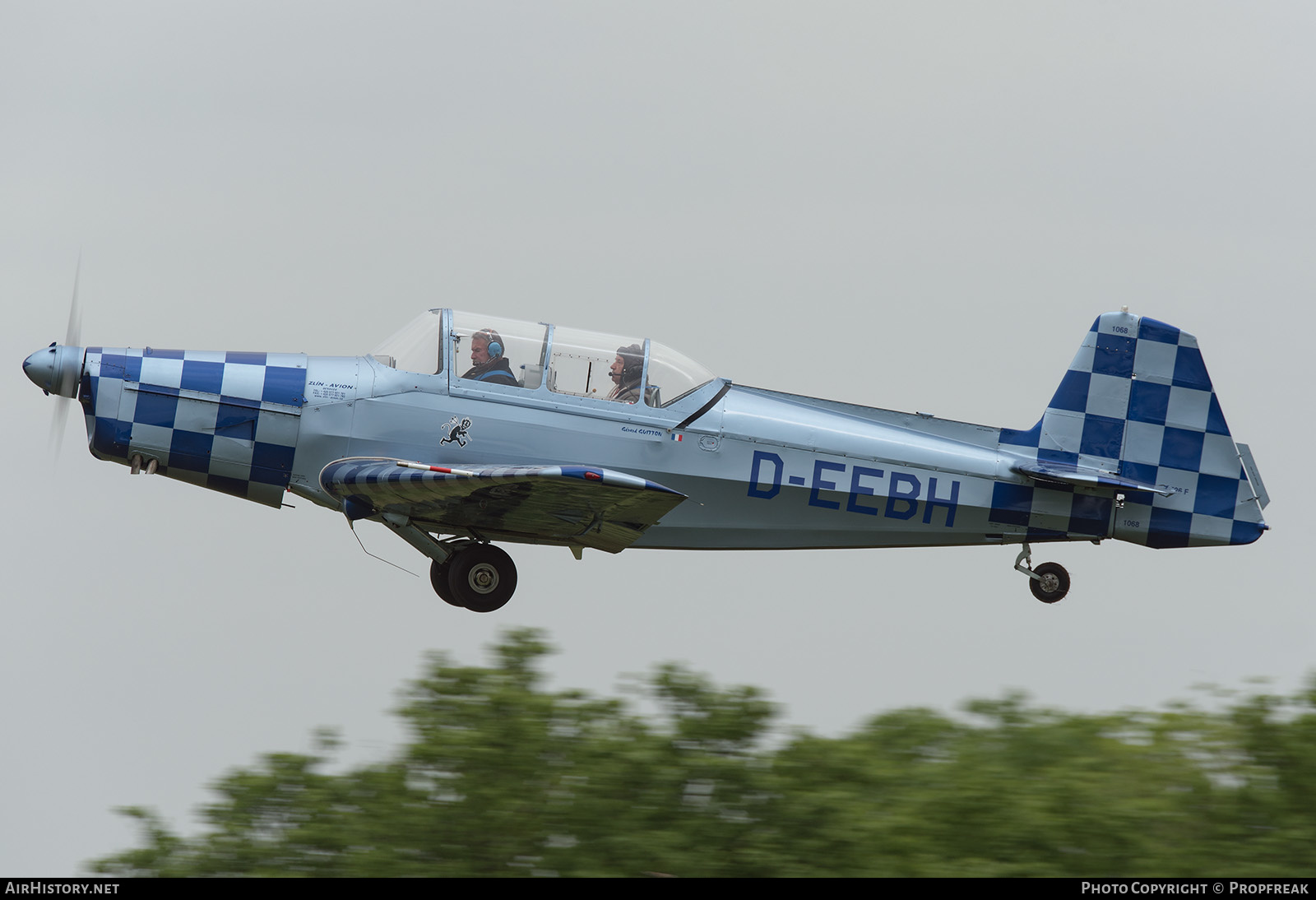 Aircraft Photo of D-EEBH | Zlin Z-526F Trener Master | AirHistory.net #596830