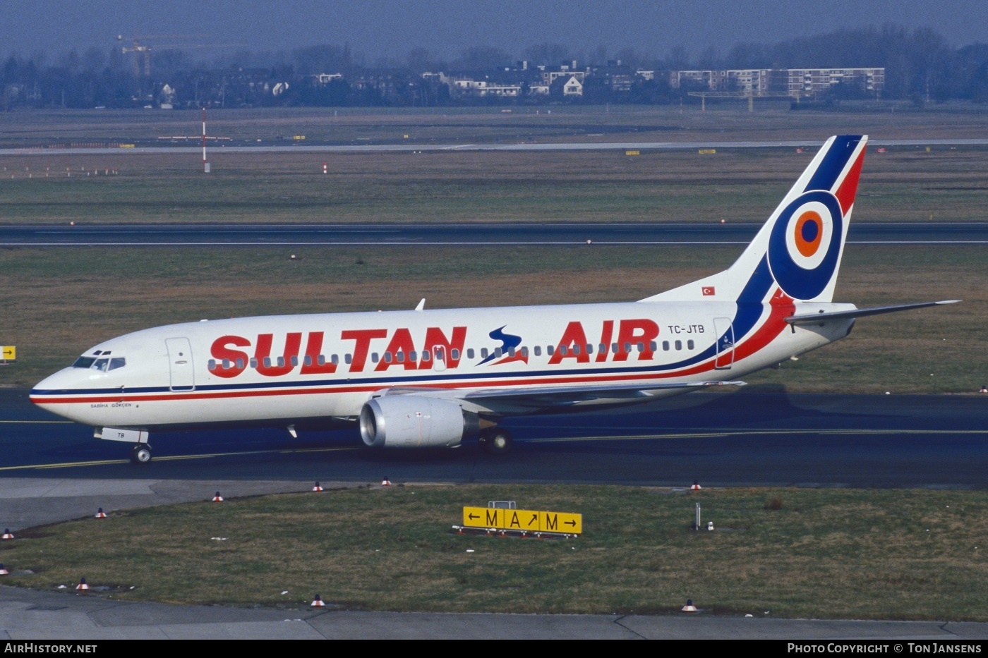 Aircraft Photo of TC-JTB | Boeing 737-3G7 | Sultan Air | AirHistory.net #596846