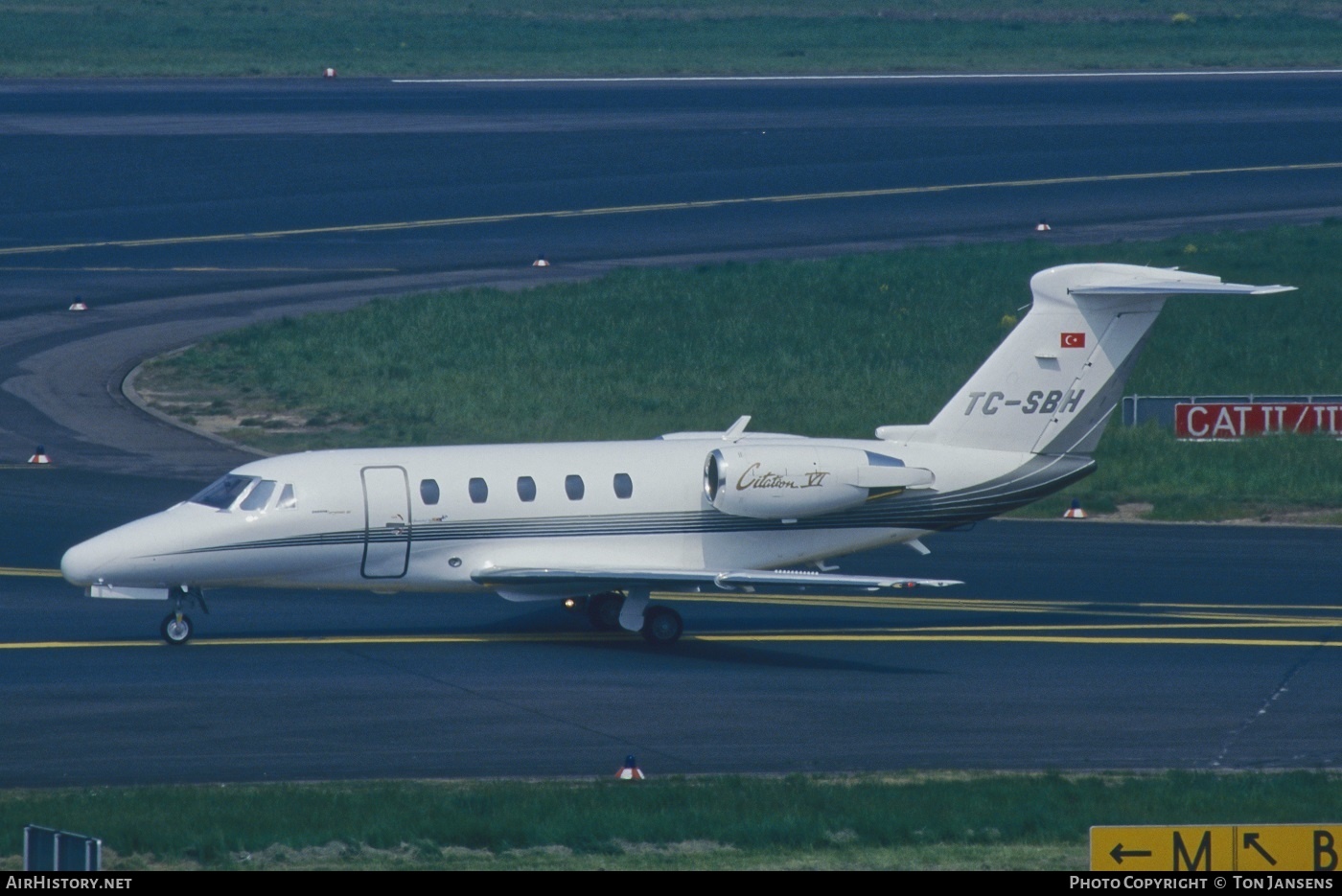 Aircraft Photo of TC-SBH | Cessna 650 Citation VI | AirHistory.net #596852