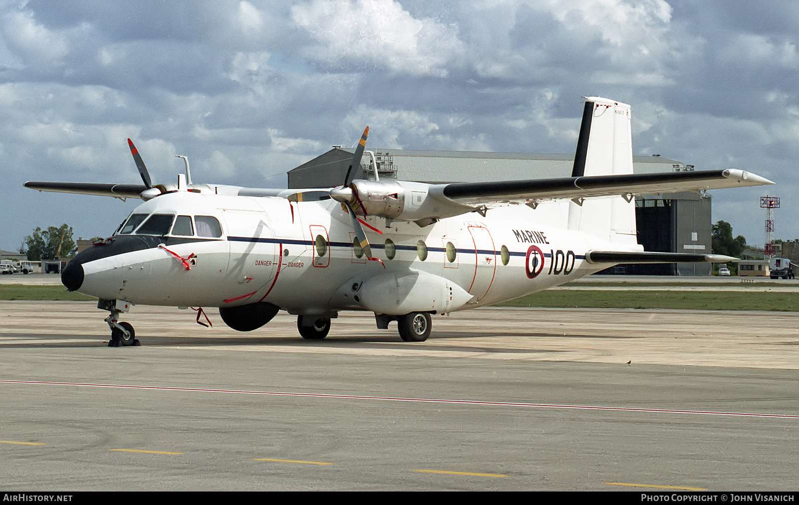 Aircraft Photo of 100 | Aerospatiale N-262E | France - Navy | AirHistory.net #596857