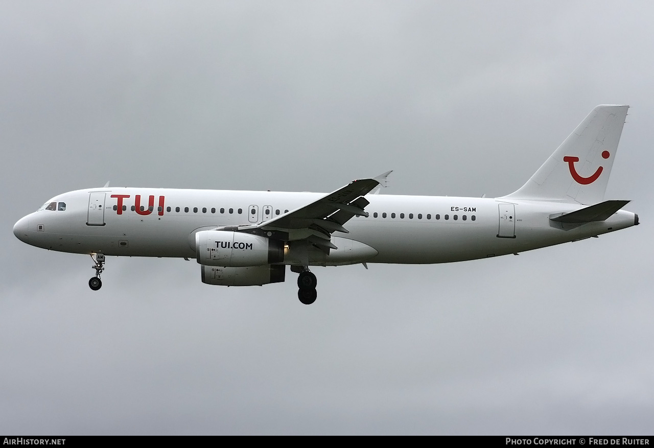 Aircraft Photo of ES-SAM | Airbus A320-232 | TUI | AirHistory.net #596859