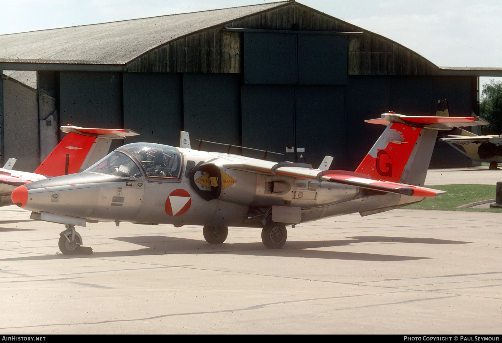 Aircraft Photo of RG-27 / G red | Saab 105OE | Austria - Air Force | AirHistory.net #596871