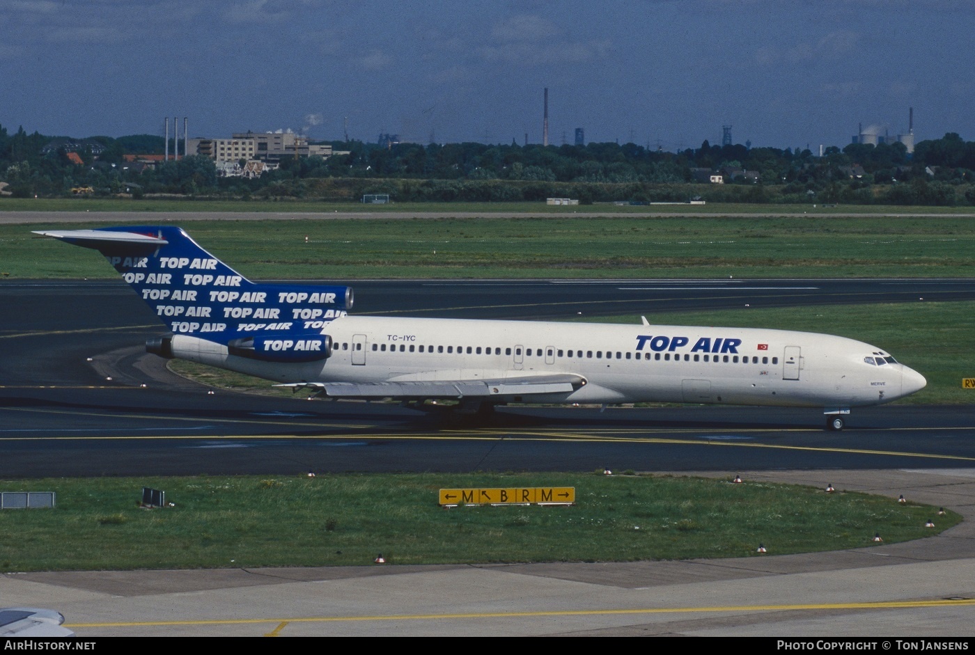 Aircraft Photo of TC-IYC | Boeing 727-2F2/Adv | Top Air | AirHistory.net #596872