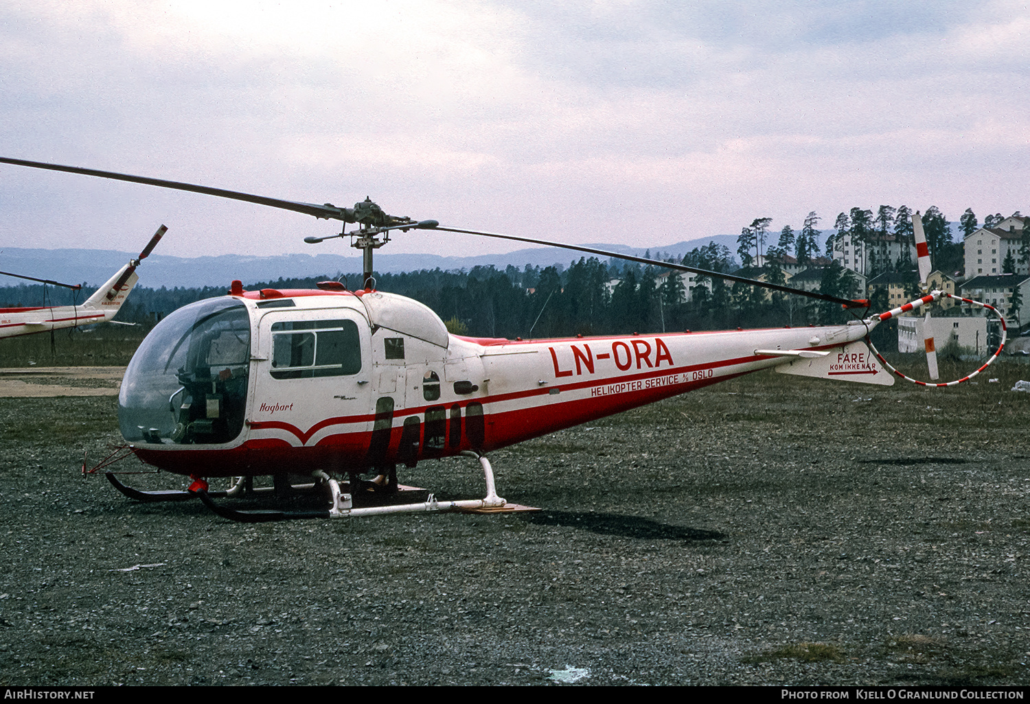 Aircraft Photo of LN-ORA | Bell 47J-2 Ranger | Helikopter Service | AirHistory.net #596884