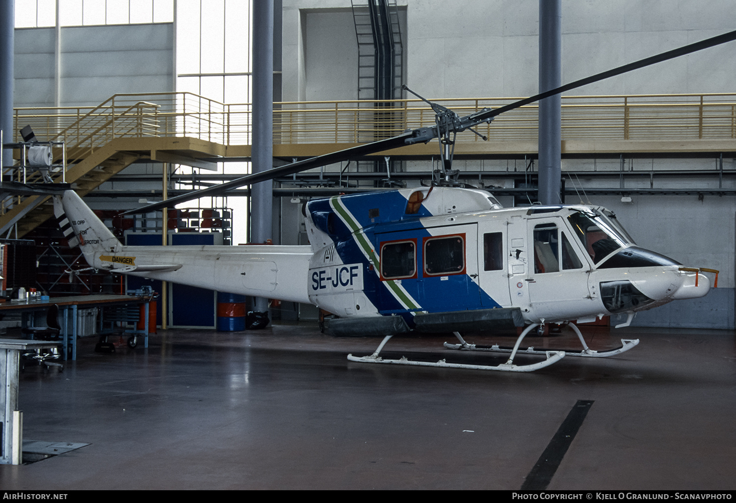 Aircraft Photo of SE-JCF | Bell 212 Twin Two-Twelve | Helikopter Service | AirHistory.net #596886