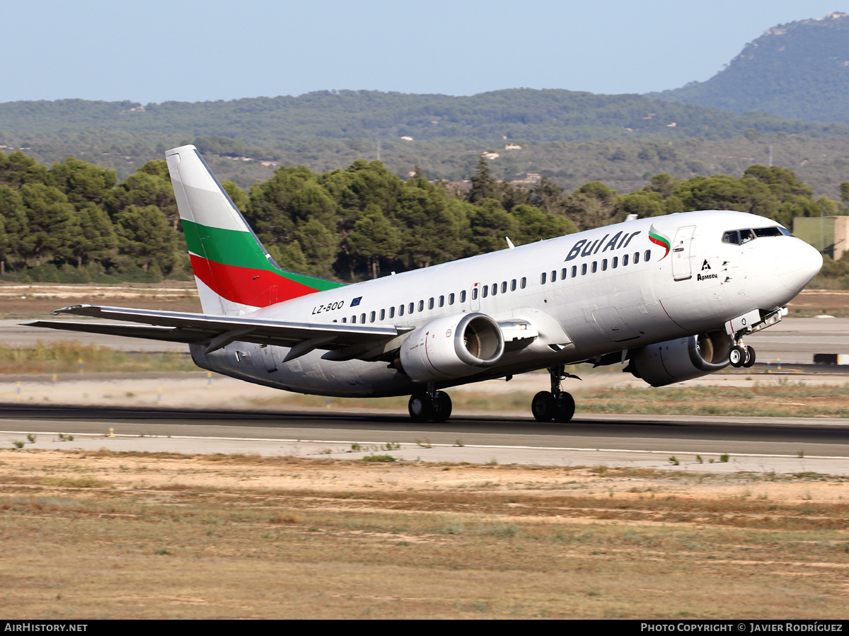 Aircraft Photo of LZ-BOO | Boeing 737-341 | Bul Air | AirHistory.net #596892